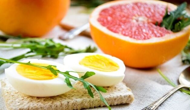 grapefruit and egg for maggi diet