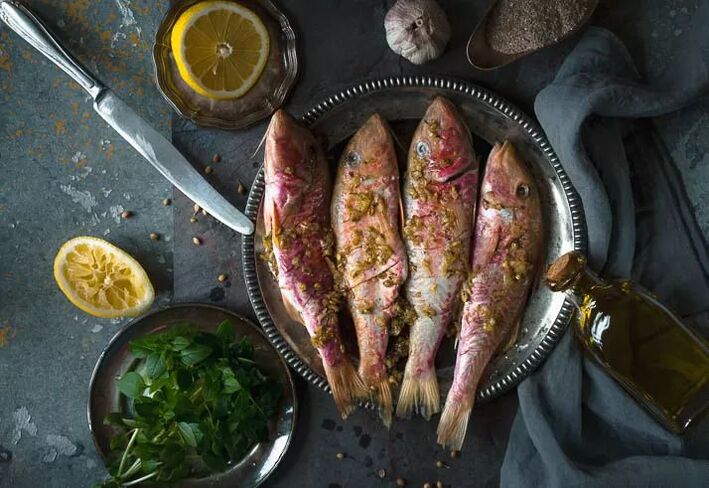 fish in the Mediterranean diet